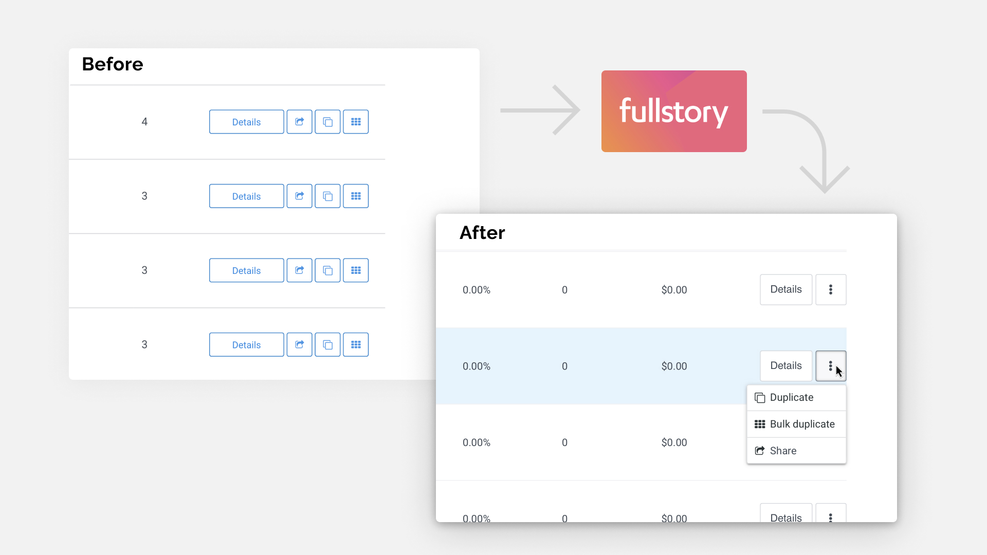 changes made to seller dashboard display